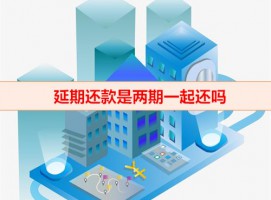 延期还款是两期一起还吗(延期还款VS逾期还款差异分析)